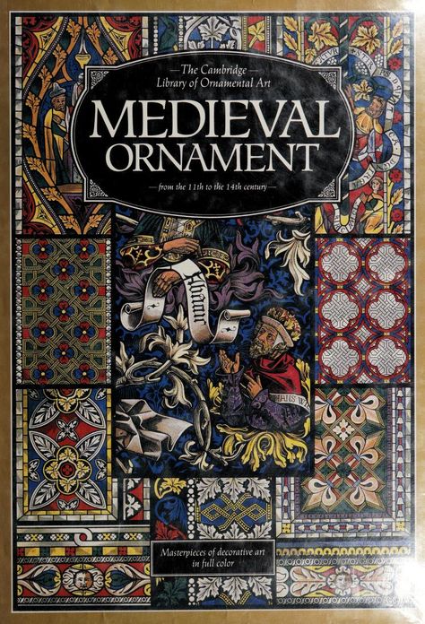 Medieval ornament from the 9th to the 16th century : Free Download, Borrow, and Streaming : Internet Archive Medieval Ornament, Cambridge Library, Ornamental Art, Medieval Pattern, Medieval Artwork, Medieval Books, Illumination Art, Medieval Manuscript, Illuminated Letters