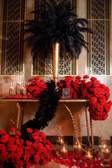 Burlesque Party Decorations, Moulin Rouge Theme Party, Burlesque Theme Party, Moulin Rouge Theme, Harlem Nights Theme Party, Red Party Themes, Popular Party Themes, Cabaret Party, Burlesque Theme