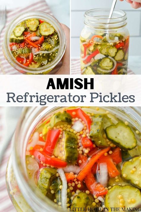 Refrigerator Pickles Recipe, Canning Refrigerator Pickles, Sweet Refrigerator Pickles Easy, Cucumber Refrigerator Pickles, Refrigerated Pickles Recipe, Grainery Pickles, Amish Refrigerator Pickles, Refrigerator Pickles Sweet, Sweet Pickles Homemade Easy