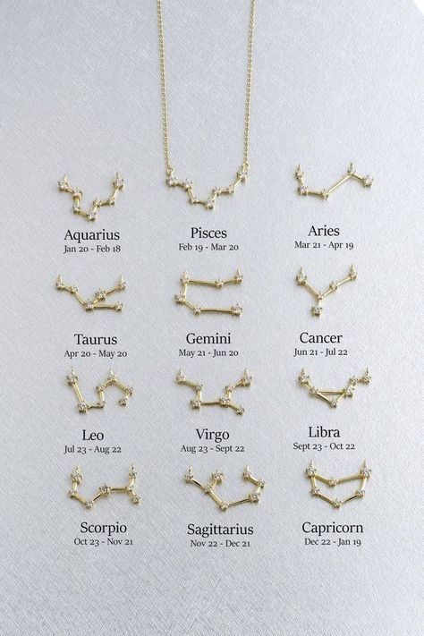 Constellation Scorpio, Star Sign Necklace, Horoscope Necklace, Zodiac Sign Necklace, Pretty Jewelry Necklaces, Necklace Star, Sign Necklace, Zodiac Necklace, Jewelry Accessories Ideas