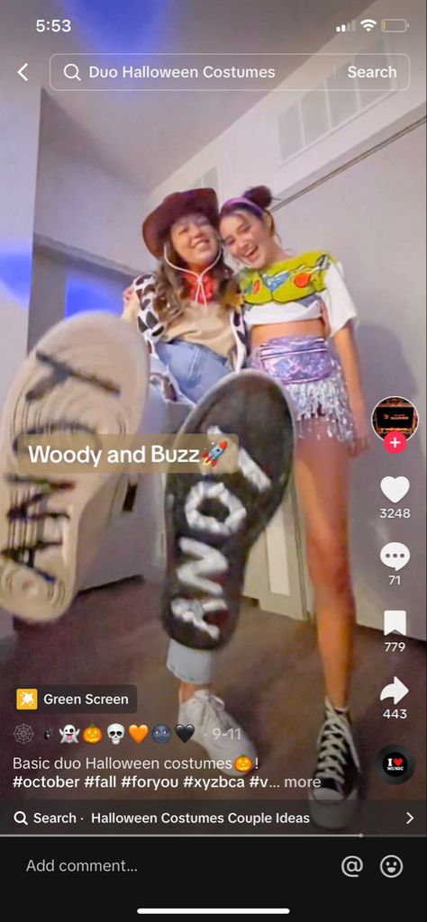 Buzz Woodie Costume, Woody And Buzz Halloween Costumes Teen, Buzz Lightyear And Woody Costume Women, Buzz Toy Story Costume, Buzz And Woody Costume Women, Buz Lighter Costume Women, Buzz Lightyear And Woody Costume, Buzz Costume Women, Buzz And Woody Halloween Costumes