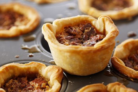 Best Anna Olson's Pecan Butter Tarts Recipes | Bake With Anna Olson | Food Network Canada Best Butter Tart Recipe, Butter Tart Recipe, Pecan Tarts Recipe, Butter Tart Squares, Canadian Butter Tarts, Canadian Dessert, Pecan Butter, Butter Tart, Anna Olson