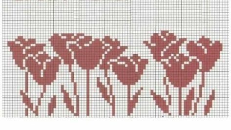 Punto Fair Isle, Crochet Circle Pattern, Mochila Bag, Filet Crochet Charts, Pixel Crochet, Cross Stitch Patterns Flowers, Vintage Cross Stitches, Crochet Tapestry, Cross Stitch Samplers