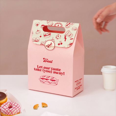 Branding Mock ups #logodesigner #brandingdesign #branddesigner #graphicdesigncommunity #graphicdesigntips #graphicdesignersofinstagram #branddesignernz #graphicdesignnz #logochallenge #logoname #graphicdesigner Paper Bag Design Packaging, Dessert Branding, Donut Packaging, Cute Branding, Mock Up Design, Pink Branding, Bakery Packaging Design, Pink Packaging, Kids Packaging