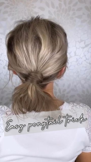 Ponytail Style For Short Hair, Low Pony Tailed Hairstyle Short Hair, Glam Ponytail Short Hair, Shirt Ponytail Hairstyles, Updo For Layered Hair Short, Ponytail For Shoulder Length Hair, Dressy Ponytail Hairstyles For Medium Length, Low Ponytail For Short Hair, Short Hair Ponytail Ideas Shoulder Length