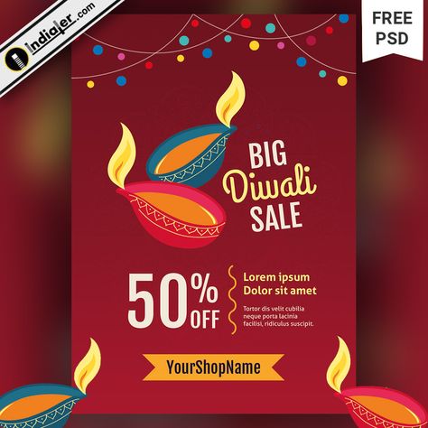 Diwali Dhamaka Sale Poster, Banner or Flyer design Diwali Dhamaka Offer Poster, Diwali Offer Poster Design, Diwali Offer Poster, Offer Poster Design, Happy Diwali Poster, Offer Poster, Templates Facebook, Diwali Offer, Diwali Design