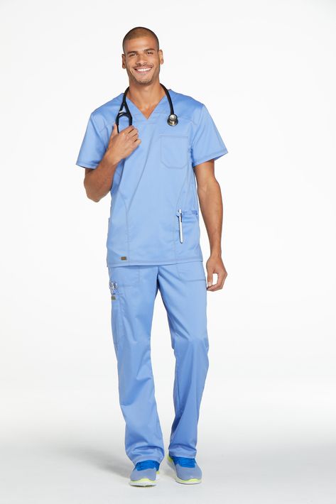 Doctor Scrubs, Male Doctor, Scrubs Outfit, Mens Scrubs, Scrubs Nursing, Scrub Sets, Medical Scrubs, African Fashion, Scrubs