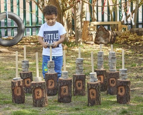 Nature Based Classroom, Outdoor Playscapes, Preschool Garden, Forest School Activities, Outdoor Learning Spaces, Number Lines, Track Team, Farm School, Outdoor Play Areas