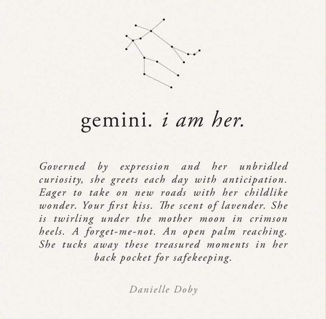 Caroline Peckham, June Gemini, Gemini Zodiac Quotes, Pretty Crystals, Gemini Girl, Gemini Quotes, Gemini Life, Gemini Love, Zodiac Academy