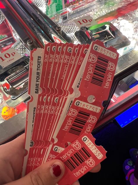 #aesthetic #random #arcade #tickets Arcade Tickets Aesthetic, Arcade Tickets, Digital Underground, I School, Camera Roll, Tattoo Ideas, Collage, Pins, Quick Saves