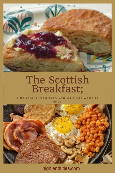 Scottish Breakfast Recipes, Full Scottish Breakfast, Traditional Scottish Food, British Breakfast, Scotland Food, Scottish Breakfast, Scottish Dishes, British Cooking, Uk Recipes