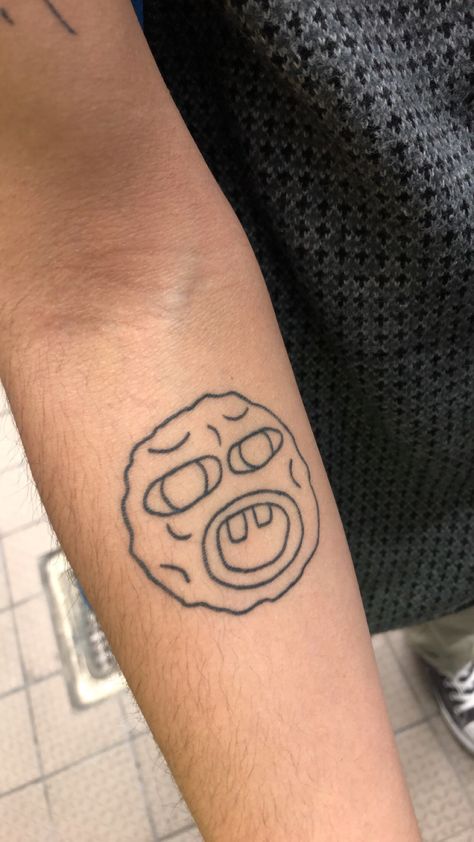 cherry bomb tattoo Odd Future Tattoo Ideas, Tyler Tattoo, Childish Gambino Tattoo Ideas, Amazing World Of Gumball Tattoo, Tattoo Ideas Tyler The Creator, Cool Cherry Tattoo, Hypebeast Tattoo, Tyler The Creator Inspired Tattoos, Melting Cherry Tattoo