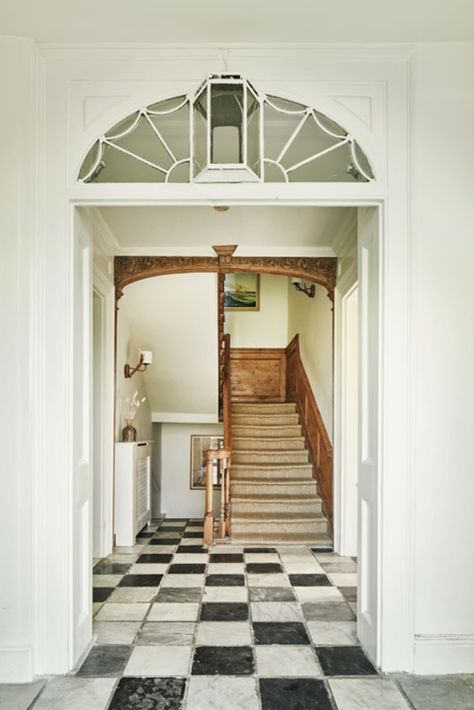 18th Century House, Stockholm Apartment, Slate Fireplace, Timber Staircase, West Facing Garden, Sweden House, Tiled Hallway, Victorian Townhouse, Open Fireplace