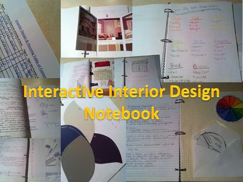 FACS Interactive Notebook Science Interactive Notebooks, Family Consumer Science, Interactive Student Notebooks, Interior Design Classes, Fashion Design Classes, Design Notebook, Interior Design Student, Family And Consumer Science, Interactive Science Notebook