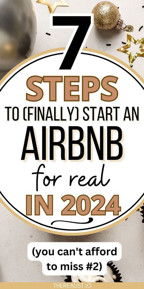 Step-by-step guide to finally start that Airbnb you've been dreaming of! From an 8x Airbnb Superhost Start An Airbnb, Airbnb Checklist, Real Estate Investing Rental Property, Airbnb Superhost, Best Airbnb, Cleaning Crew, Airbnb House, Airbnb Rentals, Intraday Trading