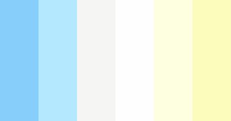 Light Blue, White & Yellow Color Scheme » Light Blue Color Palette With Blue, Colour Scale, Yellow Color Scheme, Yellow Color Palette, Hexadecimal Color, Blue Names, White Palette, Yellow Colour Scheme, Color Palette Yellow