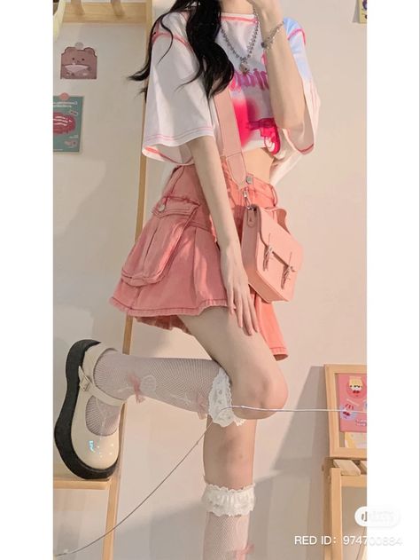 Clueless Outfits, Fashion Top Outfits, Kawaii Fashion Outfits, Gen Z, Kawaii Clothes, Teenage Fashion Outfits, Harajuku Fashion, Kpop Outfits, Belle Epoque