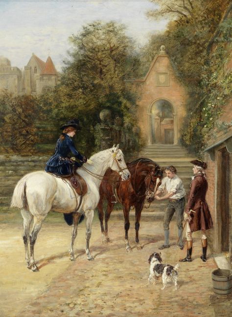 Morning Ride, Victorian Paintings, Horseback Rider, European Art, Horse Art, Beautiful Paintings, Fine Art America, Painter, Fine Art Prints