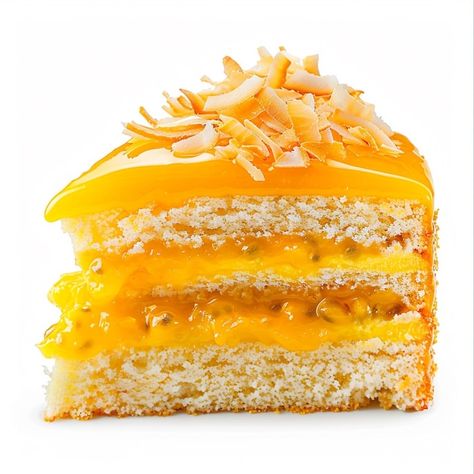 Photo mango passionfruit coconut cake wi... | Premium Photo #Freepik #photo Mango Passionfruit, Cake Photos, Homemade Cake, Cake Pictures, Novelty Cakes, Coconut Cake, Event Food, Stationery Templates, Business Card Maker