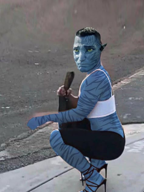 Avatar Meme, The Story, Avatar, Paint, Blue