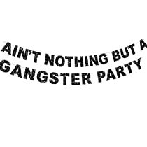 Check this out on Amazon Gangsters And Molls Party, Gangster Party Theme, Gangsta Party Theme, Nothing But A Gangsta Party, Ain’t Nothing But A Gangsta Party Decorations, Lyric Signs, 90s Hip Hop Party, Gangster Party, Disco Theme Party