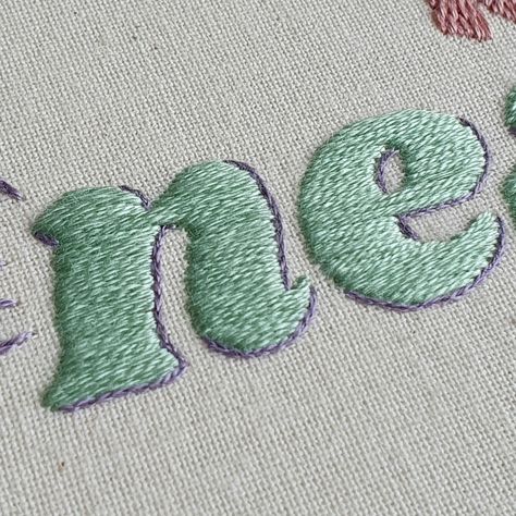 5 Embroidery Stitches for Lettering