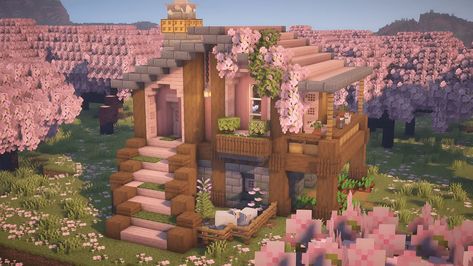 40 best cool Minecraft house ideas (September 2023) Minecraft Houses To Build, Best Minecraft Houses, Cool Minecraft House Ideas, Minecraft Castle Blueprints, Japanese Roof, Minecraft Japanese House, Minecraft Starter House, Minecraft Japanese, Minecraft House Ideas