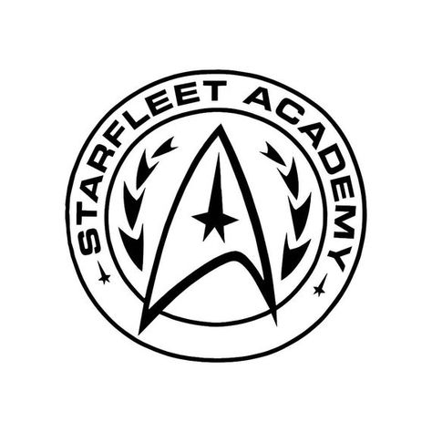 Star Trek Logo, Star Trek Wallpaper, Starfleet Academy, Academy Logo, Racing Stickers, Car Window Decals, Truck Car, Volkswagen Logo, Sticker Laptop