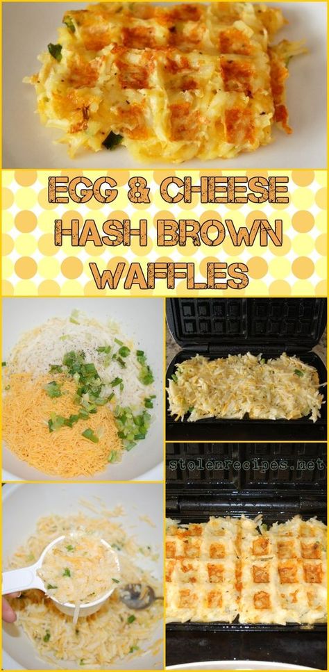 Simply Potatoes Recipes, Waffle Hacks, Waffle Iron Hash Browns, Brunch Potatoes, Hash Brown Waffles, Iron Meals, Baked Hashbrowns, Hashbrown Waffles, Iron Ideas