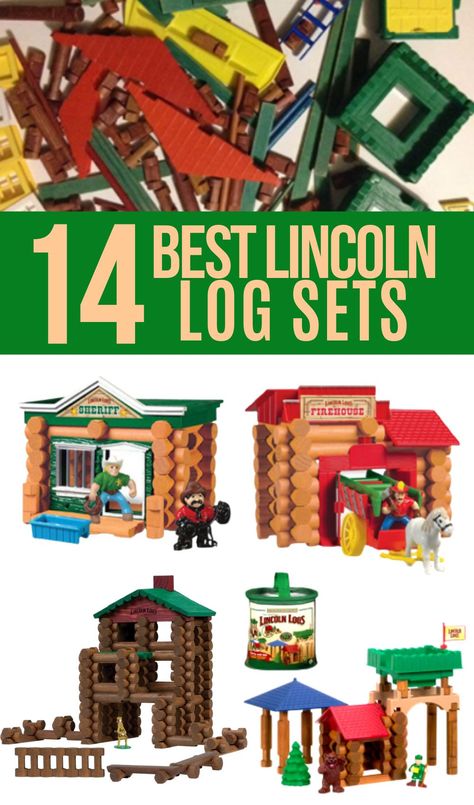 If you’re having a tough time trying to find the top Lincoln Log sets for your kids, you’ll be pleased to hear that we’ve taken care of the difficult part for you.We have researched and reviewed what the best Lincoln logs on Amazon are. So, simply have a read through the options below and pick out the one that sticks out to you as being the best for your child. Cool Toys For Boys, Best Gifts For Boys, Creative Thinking Skills, Lincoln Logs, Kids Groups, Best Kids Toys, Inspiration For Kids, Niece And Nephew, Creative Thinking