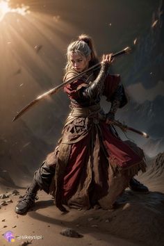 Strength Art, Female Samurai, Neural Art, Dungeons And Dragons Classes, Warrior Spirit, Dungeons And Dragons Characters, Foto Poses, Sports Lover, Fantasy Warrior