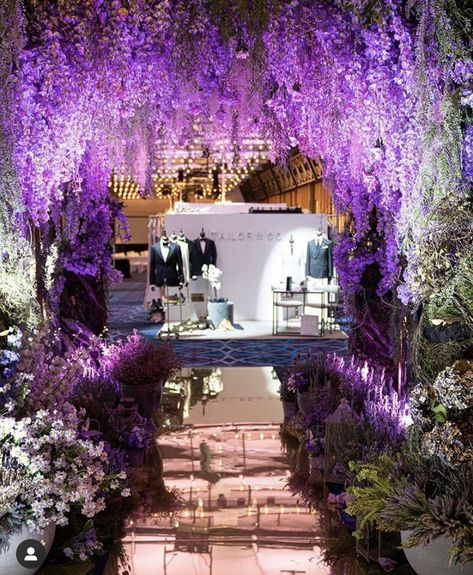 Tunnel at wedded wonderland expo 2019 Wedding Tunnels, Flower Tunnel, Wedding Design Decoration, Art Exhibit, Floral Display, Wedding Florals, Decor Idea, Wedding Design, Bat Mitzvah