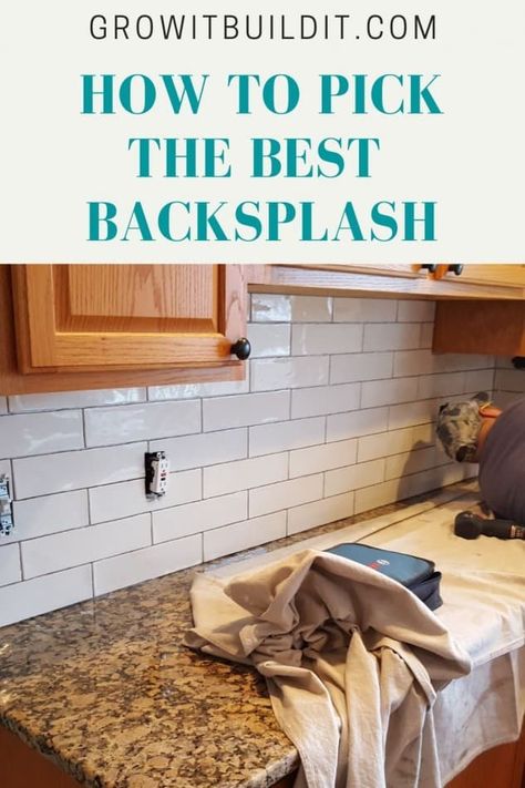 Kitchen Backsplash Ideas With Oak Cabinets, Best Backsplash, Kitchen Cabinets And Backsplash, Rustic Kitchen Backsplash, Neutral Backsplash Kitchen, Hickory Kitchen Cabinets, Hickory Kitchen, Backsplash For Kitchen, Honey Oak Cabinets