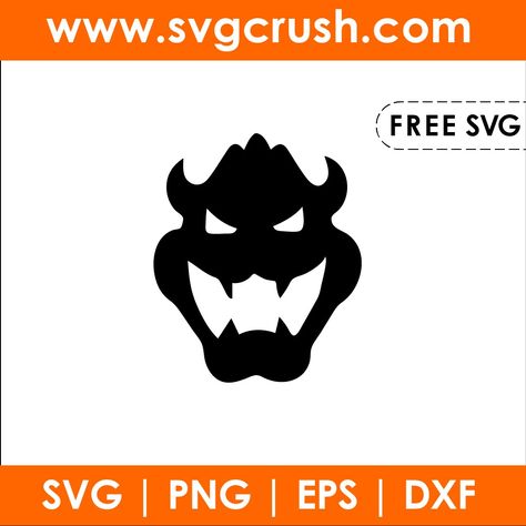 Bowser Svg Free, Mario Svg Free, Mario Ideas, Mario Bowser, King Koopa, St Patricks Day Quotes, Epoxy Ideas, Free Svg Files For Cricut, Resin Lamp