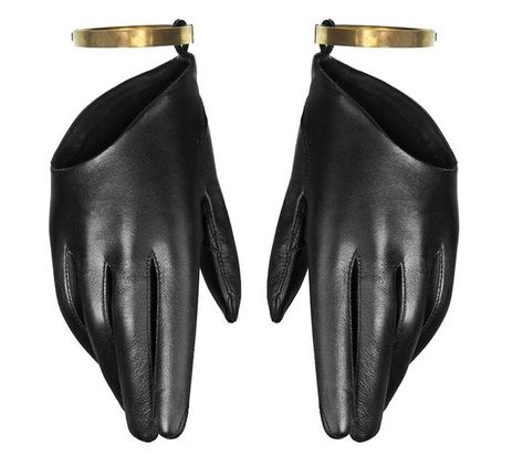 Architect Fashion, Fashion Gloves, Gloves Fashion, Black Leather Gloves, Burberry Prorsum, Mode Vintage, Leather Gloves, Fashion Details, Costume Design