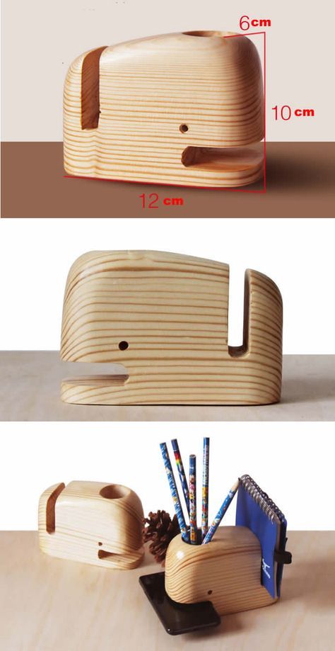 Diy Phone Stand, Wooden Whale, Headphone Amplifiers, Diy Holz, Wood Ideas, Wooden Projects, Into The Woods, Diy Phone, Wooden Art