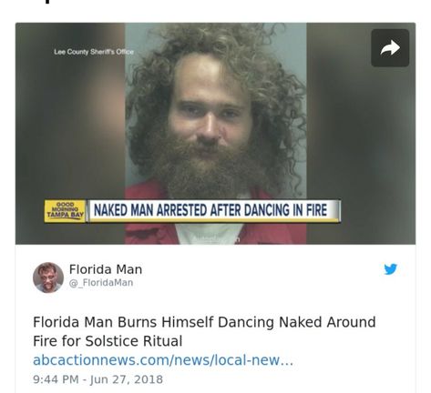 Florida Man Meme, Florida Men, Florida Funny, Funny Headlines, Florida Man, What Have You Done, Relationship Memes, Flirting Quotes, Dating Memes