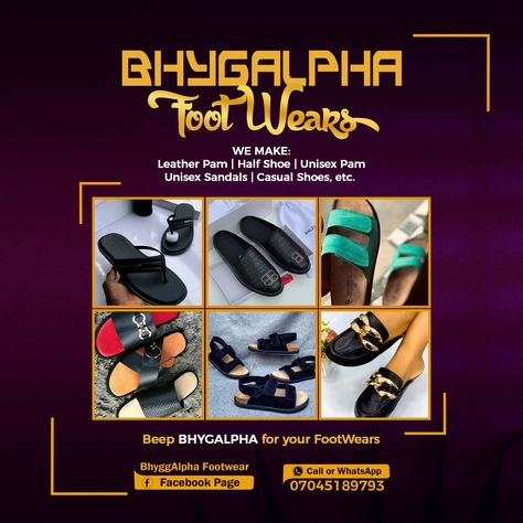 #stuuningflyerdesign #beaustifulflyers #easyflyerdesign #easyflyer #footwearbrand #footweardesign #focuscreativity Footwear Flyer Design, Fabric Empire, Half Shoes, Ads Design, Banner Ads Design, Designer Sandals, Banner Ads, Ad Design, Casual Sandals