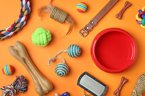 Here’s 7 ideas to help you organize your dog supplies. From toys to treats to equipment for walking and feeding, they have almost as much clutter as we do. Dog Accessories Aesthetic, Dog Supplies Organization, Pet Supplies Organization, Pet Branding, Toy Storage Bins, Accessories Aesthetic, Training Treats, Treat Jars, Pet Holiday