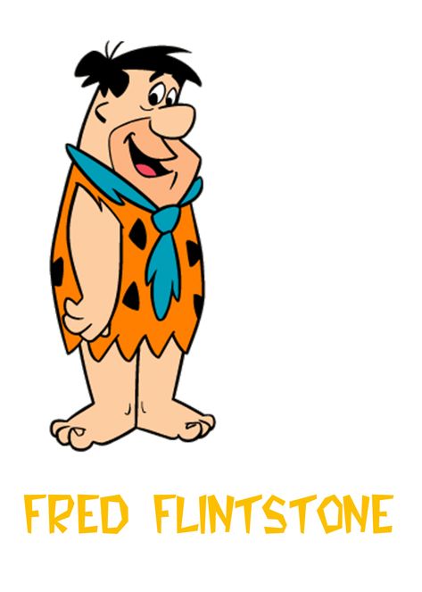 1960, Fred Flintstone (The Flintstones), Hanna-Barbera #FredFlintstone #HannaBarbera * 2604ÑBO Flintstone Characters, Flintstone Cartoon, Star Wars Cartoon, William Hanna, Fred Flintstone, The Flintstones, Classic Cartoon Characters, Famous Cartoons, Pop Top