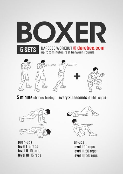 Check out this full body workout with exercises that boxers do. Nice routine to burn calories in an exciting way. Shadow Boxing Workout, Boxer Workout, Home Boxing Workout, Fighter Workout, Boxing Training Workout, Home Workout Men, 100 Workout, Superhero Workout, Mma Workout