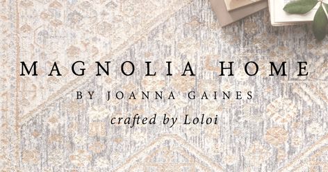 Magnolia Rug, Magnolia Rugs, Joanna Gaines Rugs, Magnolia Home Rugs, Joanna Gaines Farmhouse, White Magnolia, Loloi Rugs, Rug Direct, Magnolia Homes