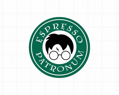 Hogwarts Svg, Espresso Patronum, Harry Potter Svg, Art Cricut, Harry Potter Classroom, Otf Font, Svg Coffee, Silhouette Clip Art, Coffee Stickers