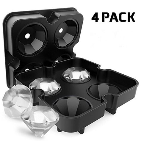 Diamond Ice Cube Tray, Whiskey Ice Ball, Whiskey Ice Cubes, Ice Cube Tray Molds, Whisky Cocktail, Silicone Ice Molds, Whiskey Ice, Silicone Ice Trays, Ice Ball Maker