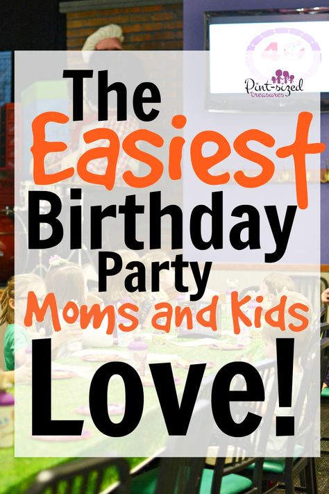 AD Oh. My. Goodness. Every single mom needs to know about this CRAZY easy birthday party that kids and moms love! It's stress-free, super-fun and comes with dee-list food! Not to mention BIG goodies bags -- whoo- hoo! @Chuck Easiest Birthday Party Food, Budget Kids Birthday Party, Backyard Kids Party, Budget Birthday Party, Kids Birthday Party Activities, Party Activities Kids, Backyard Birthday Parties, Simple Birthday Party, Easy Birthday