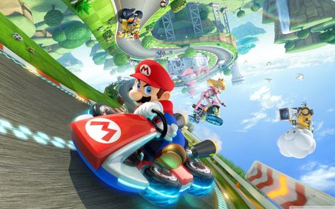 Mario Wallpaper, Mario Hat, Mario Toys, Nintendo Mario Kart, Deco Panel, Diddy Kong, Super Mario Galaxy, Mario Kart 8, Cool Wall Decor