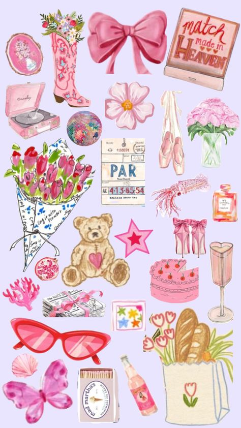 Pink aesthetic cutout collage!! #collageinspo #collageaesthetic #collagewallpapr #pinkaesthetic #pinkcutouts Cutout Collage, Aesthetic Pink, Aesthetic Collage, Wallpaper Aesthetic, Pink Aesthetic, Macbook, Wallpapers, Collage, Pink