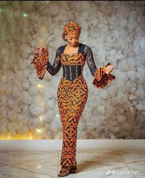 Ankara Long Gown Styles For Ladies 2024, Trending Ankara Gowns, Ankara Long Gown Styles For Ladies, Gown Styles For Ladies, Ankara Design, Long Gown Styles, Ankara Long Gown, Ankara Long Gown Styles, Ankara Designs