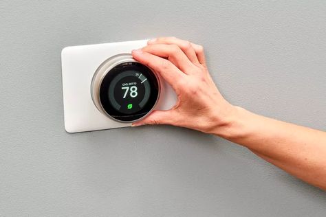 How to Install a Smart Thermostat Home Heating Systems, Thermostat Cover, Thermostat Wiring, Baseboard Heater, Air Conditioner Accessories, Smart Thermostat, Hvac Unit, Digital Thermostat, Digital Timer