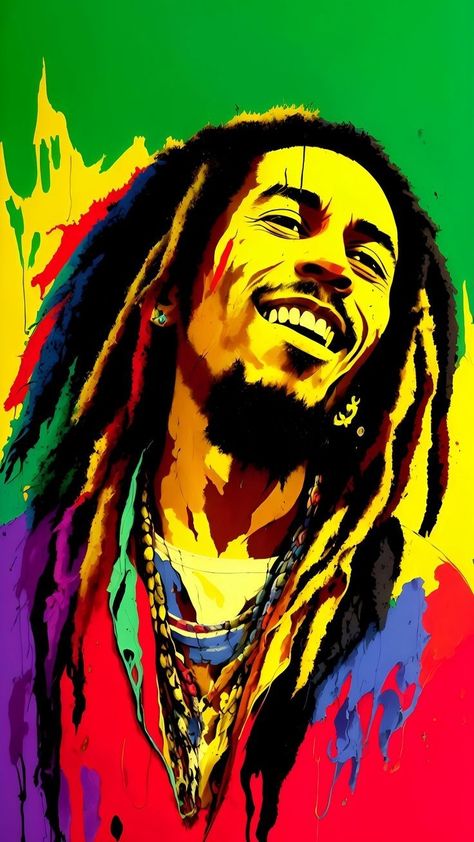 Add a touch of reggae spirit to your space with this vibrant Bob Marley Tapestry. Perfect for wall hanging or as a unique room decoration, it brings a lively, artistic vibe with its colorful design and iconic imagery. Ideal for music enthusiasts and those who appreciate bohemian style, this tapestry is not just a decor piece but a statement of musical legacy and cultural richness. Link: https://amzn.to/3TuMiHT Image Bob Marley, Bob Marley Poster, Bob Marley Painting, Rasta Art, Reggae Art, Hippie Wall Art, World Tapestry, Bob Marley Pictures, Bob Marley Art